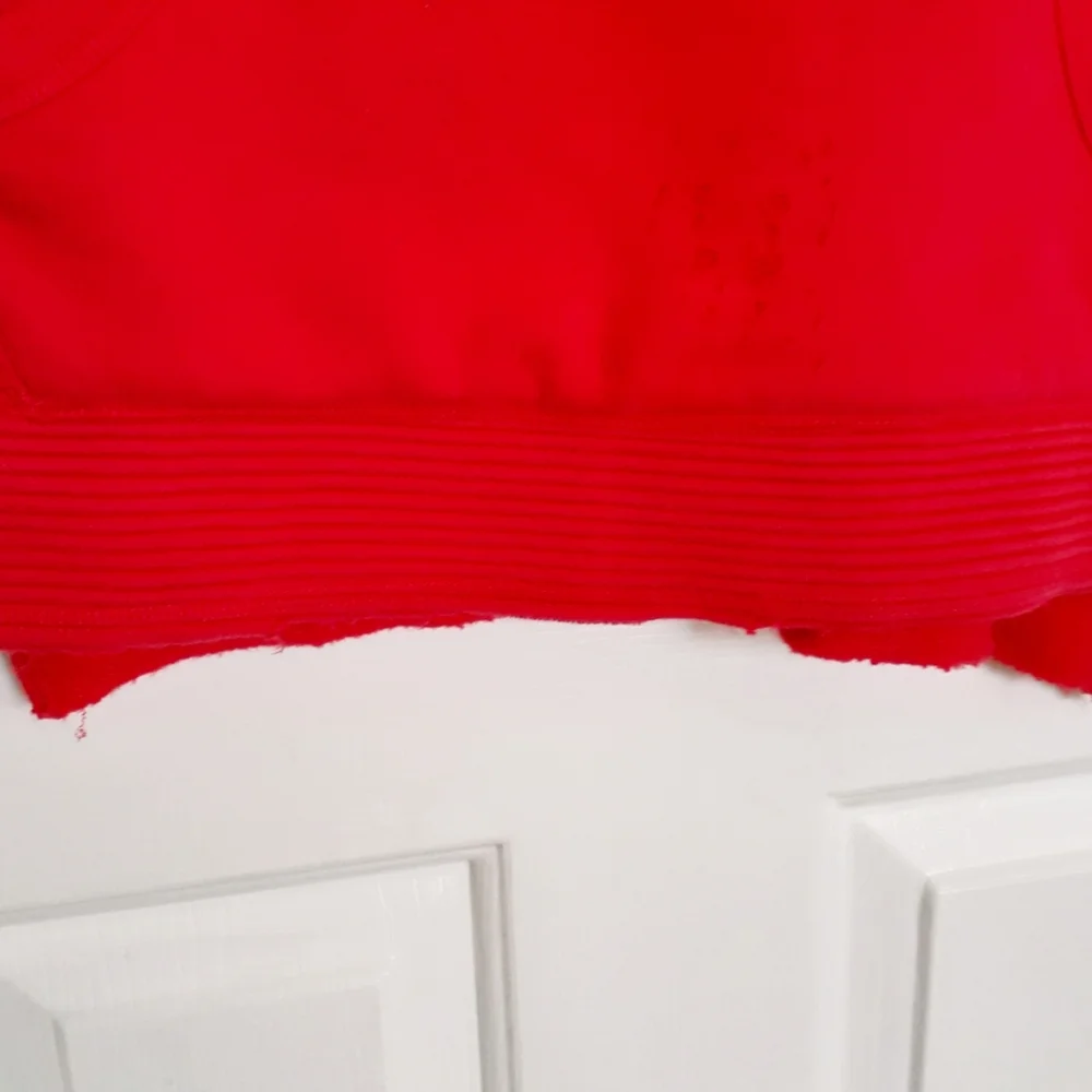 Rockstar Original Red Distressed Hoodie